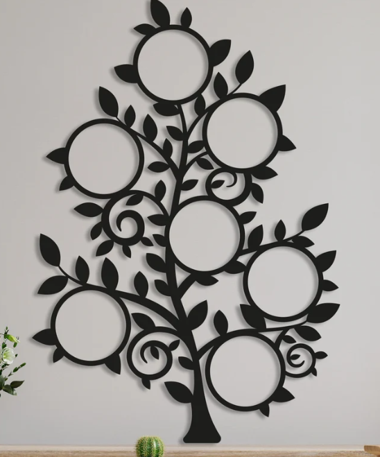 Picture Frame Steel Tree Art